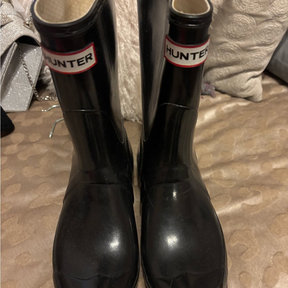 Hunter Classic Black Waterproof Boots